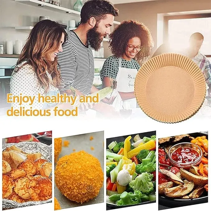 50 pieces Non-Stick Disposable Air Fryer Liners