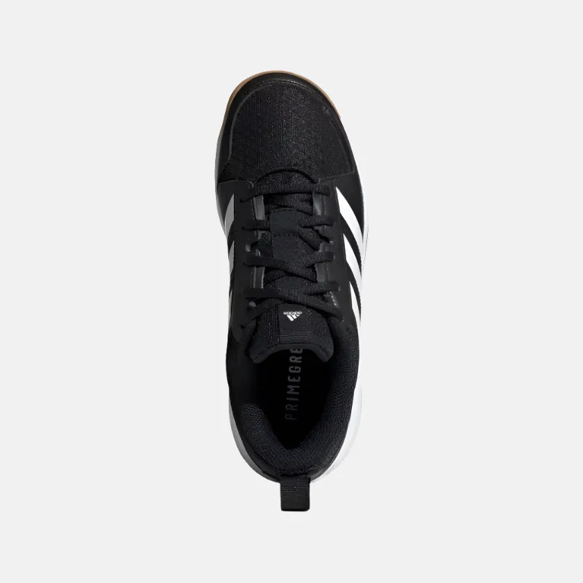 Adidas Ligra 7 Indoor Kids Unisex Training Shoes -Core Black / Cloud White / Core Black