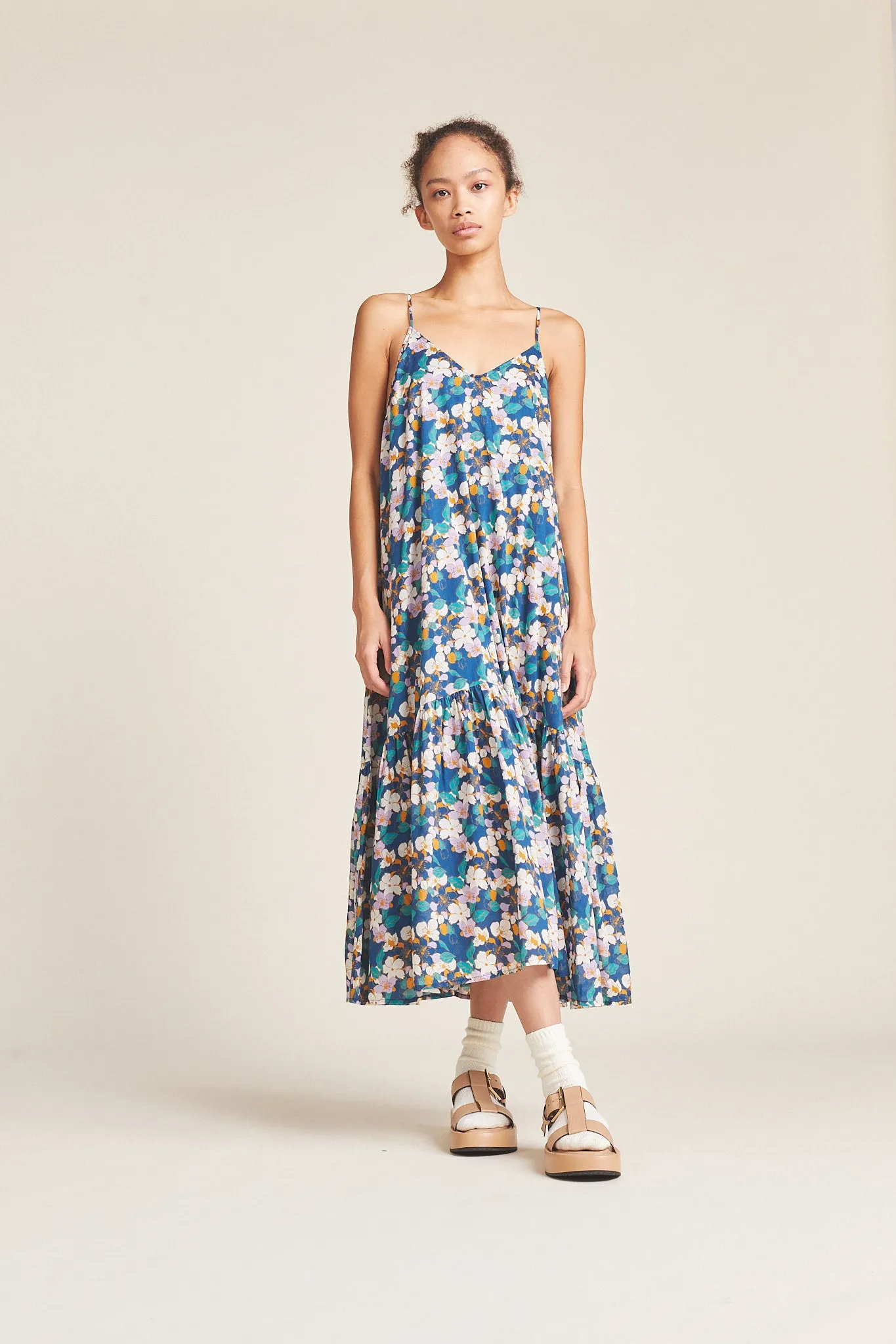 Ari Dress ~ Tropical Vine