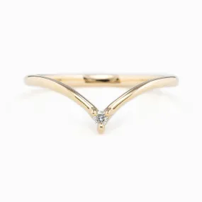 Aster Chevron Ring