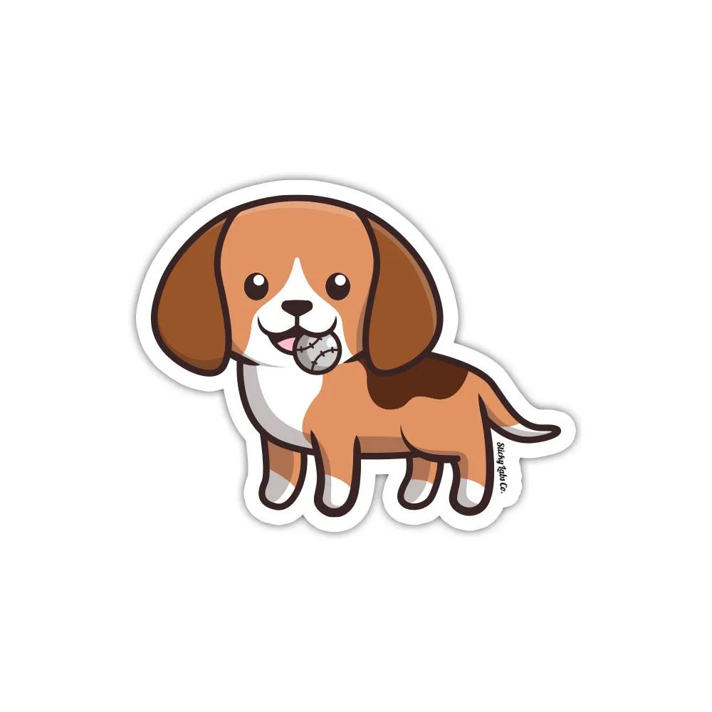 Beagle Tri-color Sticker