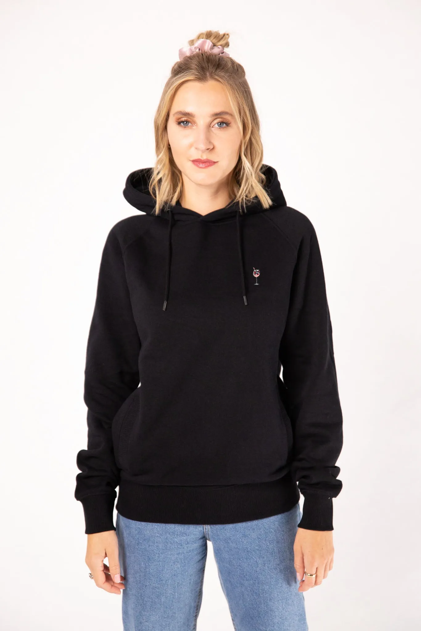 Berry Spritz | Bestickter Bio-Baumwoll Frauen Hoodie