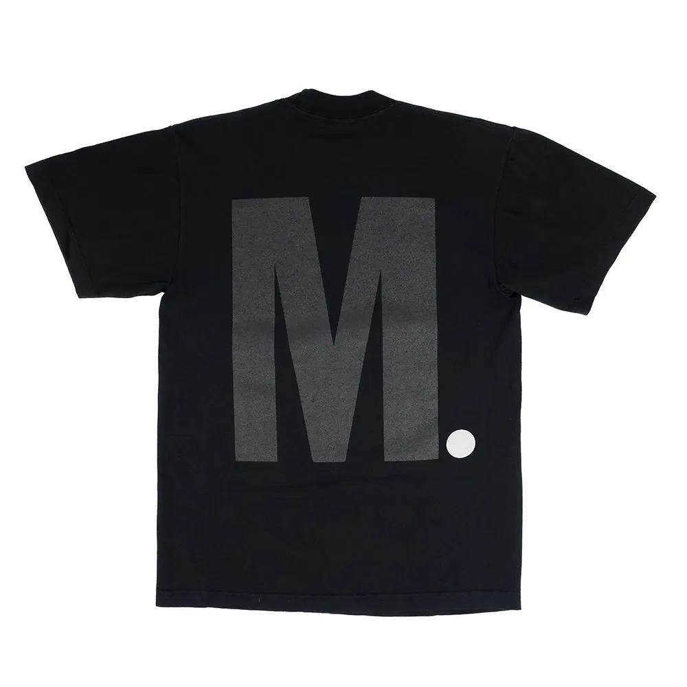 Big M. T-Shirt - Black/Black