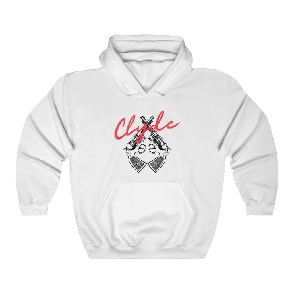 Bonnie and Clyde Couple Hoodies White