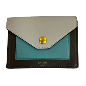 Celine Brand New Colourblock Cardholder