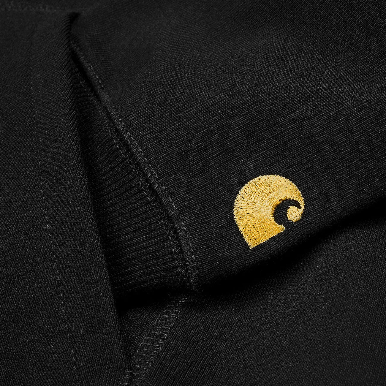 Chase Hooded Sweat - Black/Gold