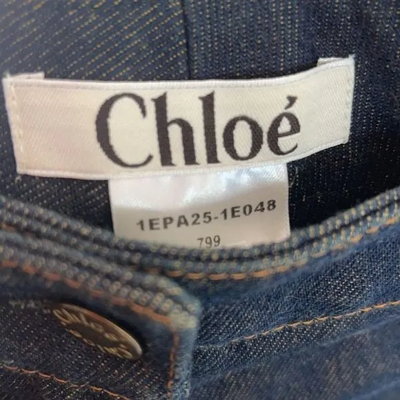 Chloe Denimwith Beaded Horse Jeans