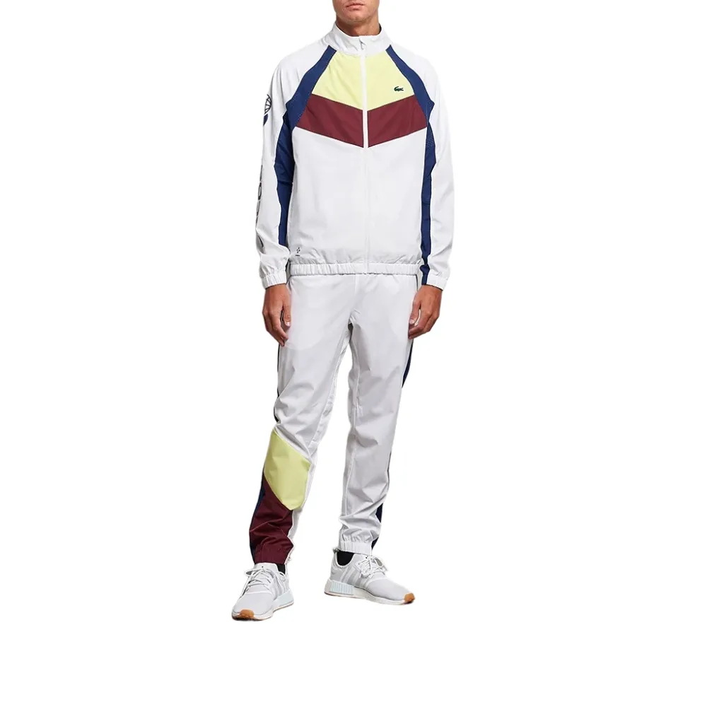 Colour Block Panelled Tracksuit