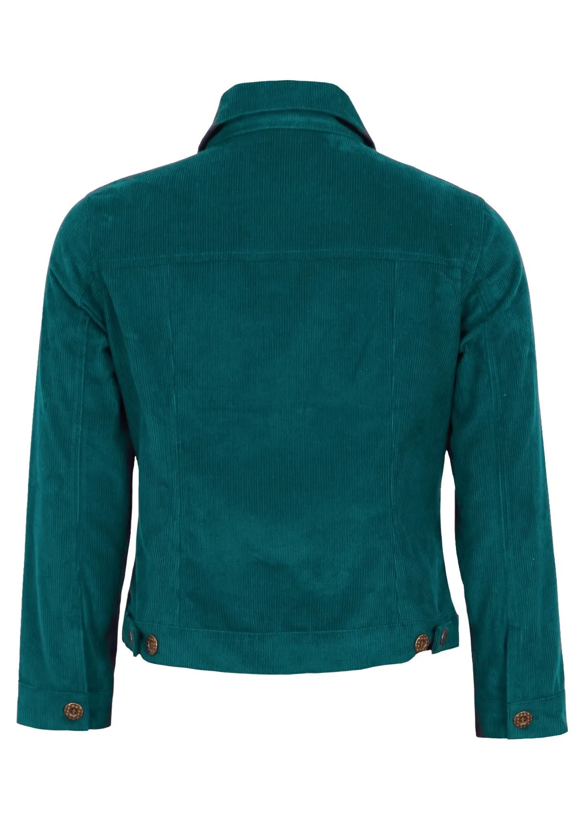 Corduroy Jacket Deep Teal