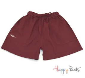 Deep Burgundy Shorts