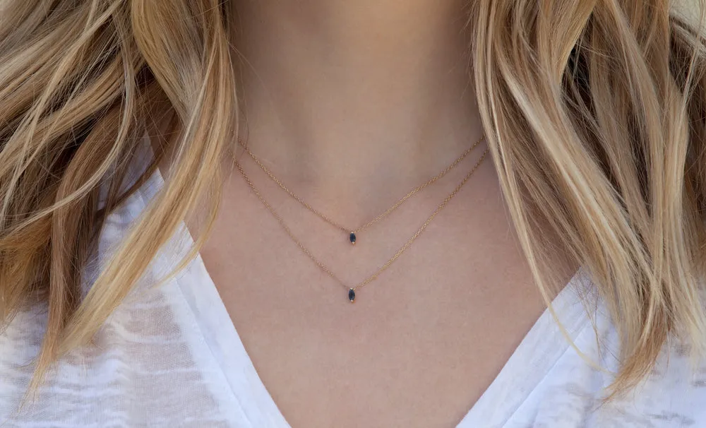 Eclipse Sapphire Necklace