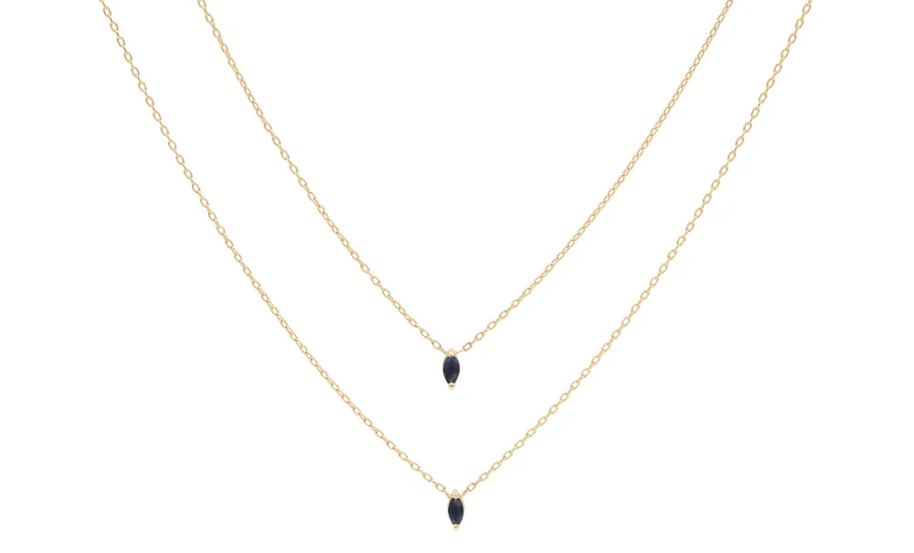 Eclipse Sapphire Necklace