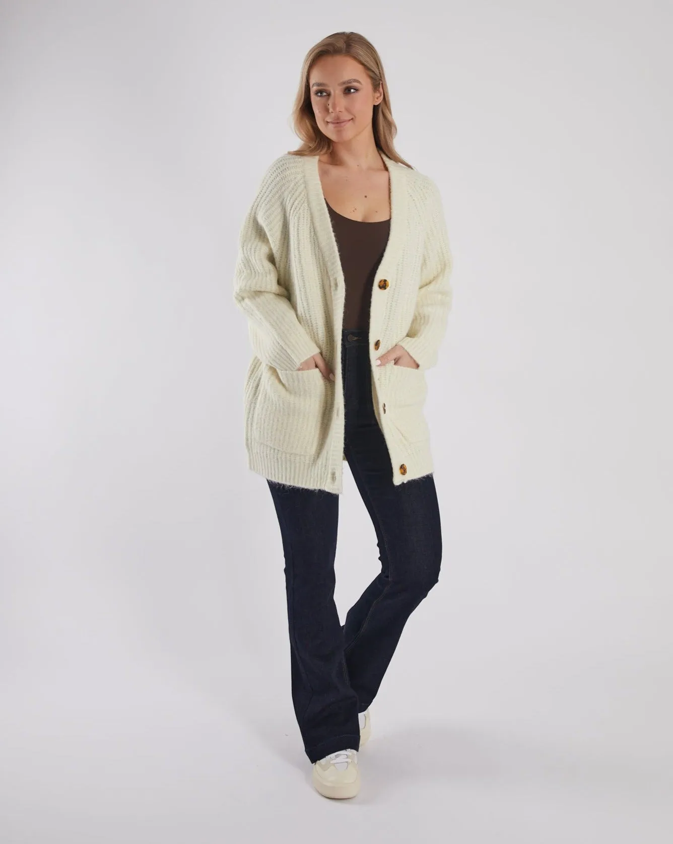 Elspeth Cardigan Ivory