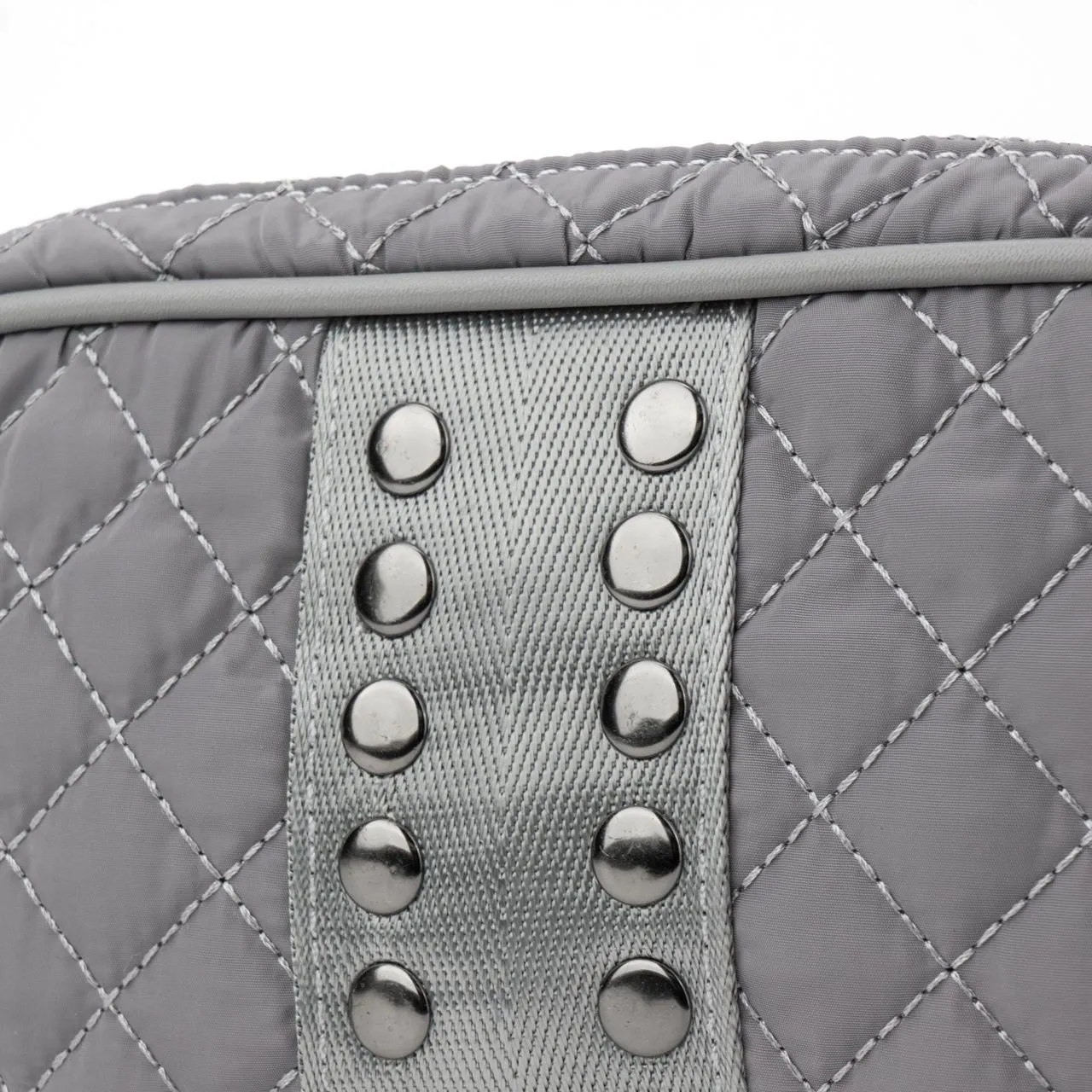 Essex Quilted Crossbody Bag (Grey)