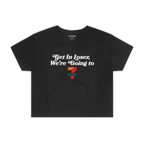 Get In Loser Women's Crop Tee