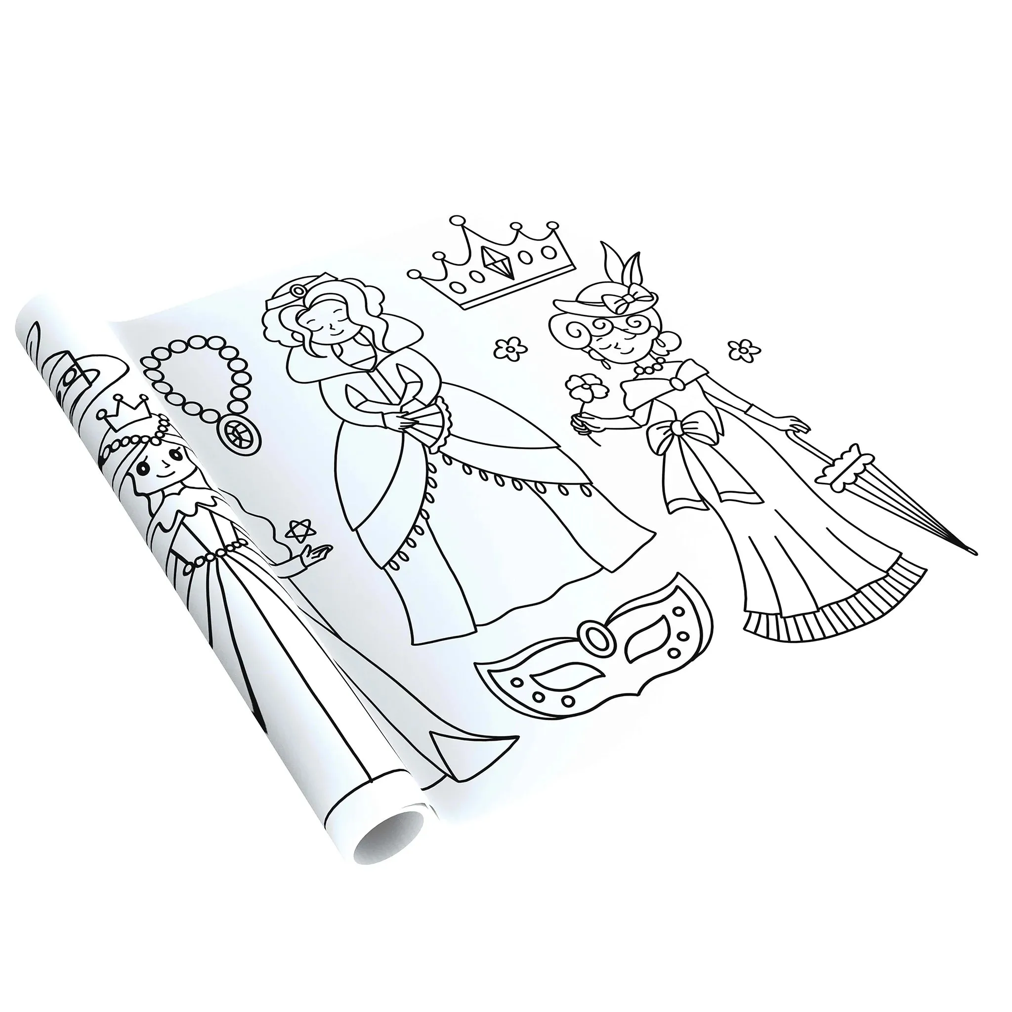 Giant Colouring Scroll - Princess