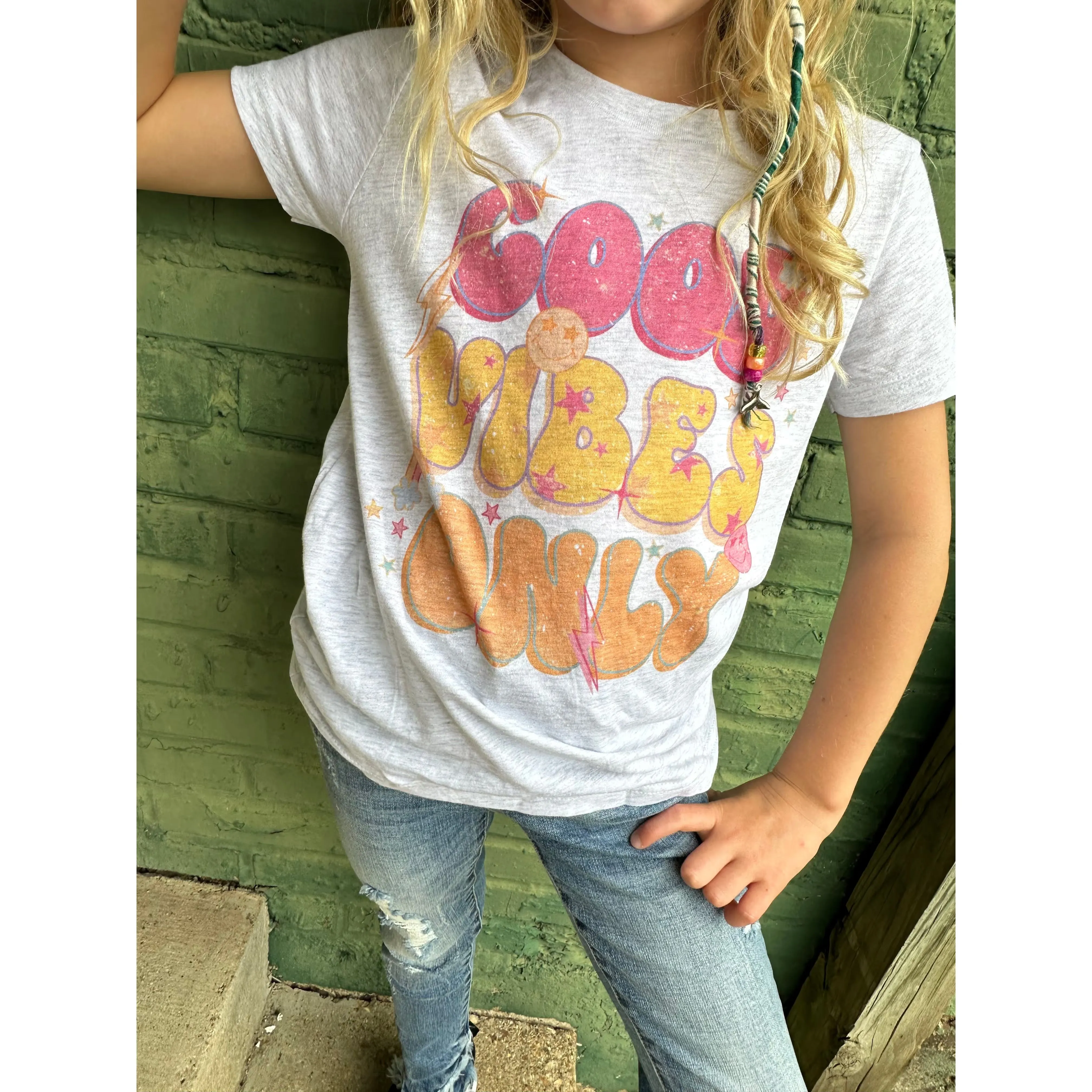 Girls' // GOOD VIBES ::: TEE