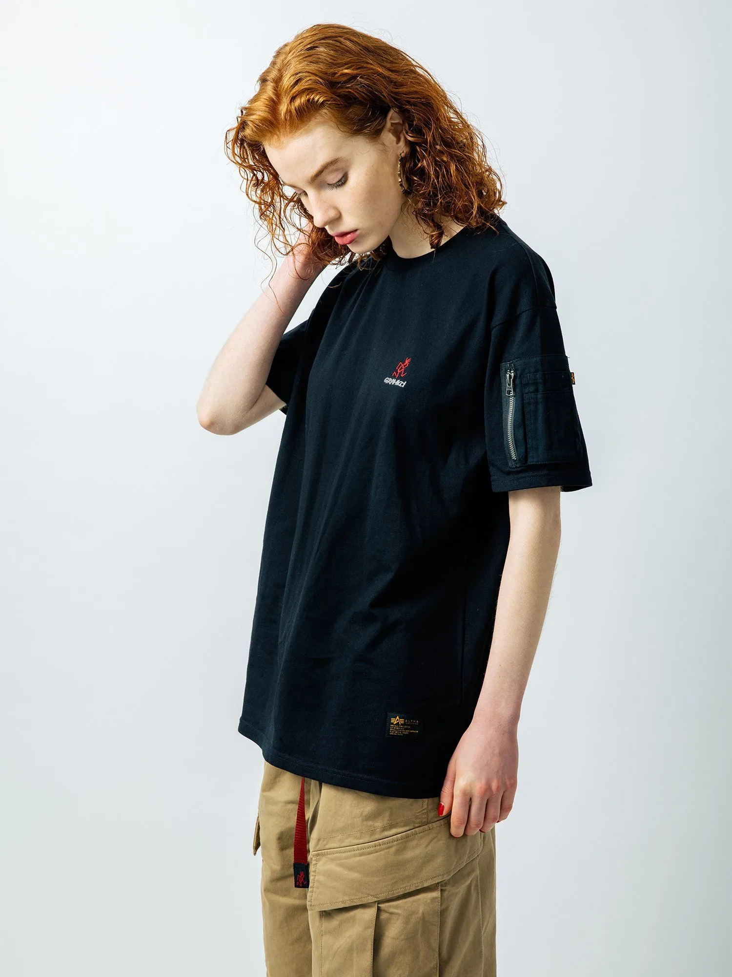 GRAMICCI X ALPHA COTTON CIGAR POCKET TEE