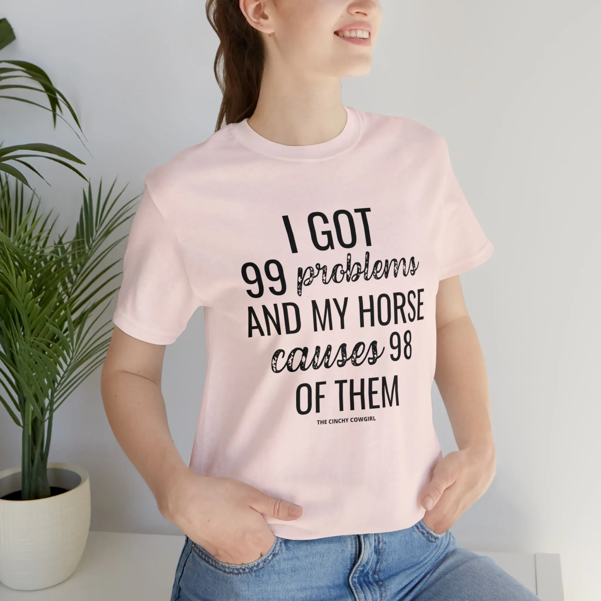 Horse Problems Short Sleeve Tee