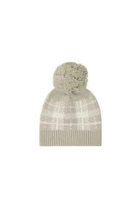 Jasper Hat - Marlo Check Jacquard