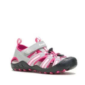 Kamik Grey/Pink Crab Toddler Sandal