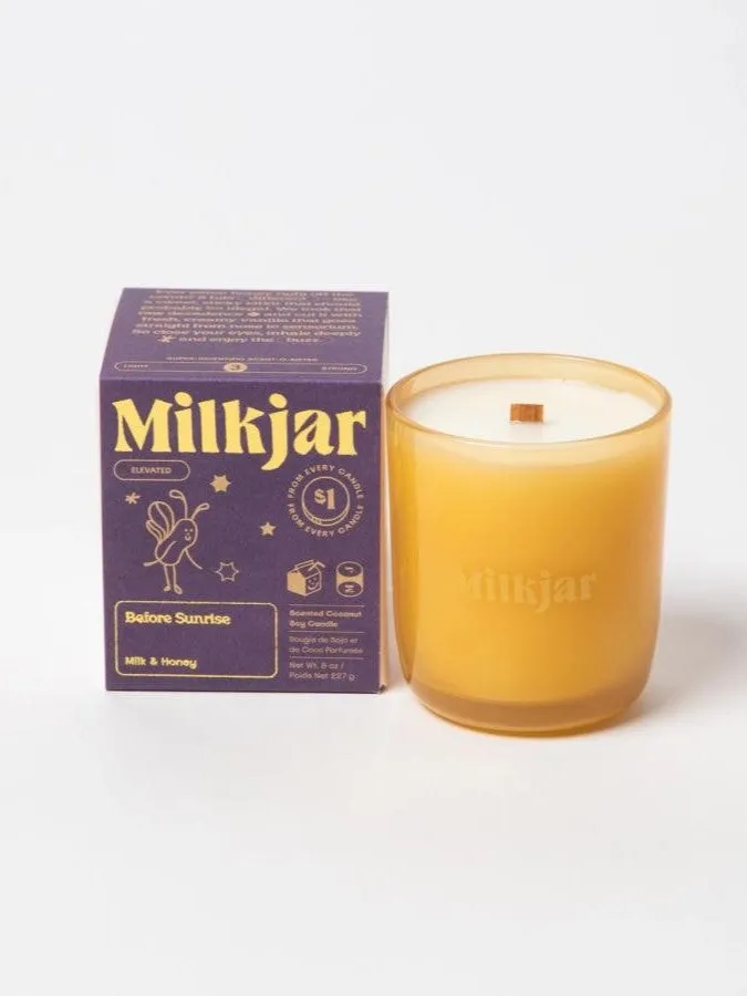 MILK JAR CANDLE CO Elevated Candle