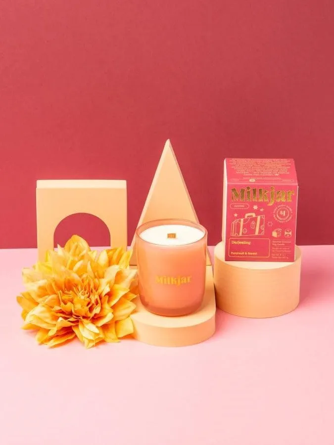 MILK JAR CANDLE CO Elevated Candle