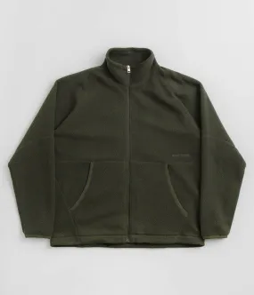 Norse Projects Tycho Pile Fleece Full Zip Jacket - Ivy Green