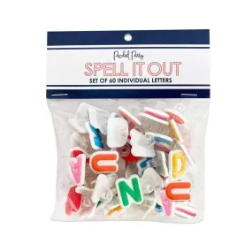 Packed Party Spell it Out Letter Attachments