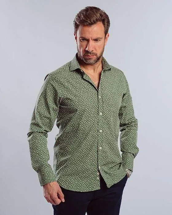 Patterned Casual Long sleeves Shirt-Myrtle