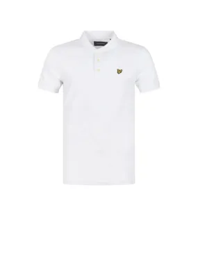 Plain Polo Shirt - White