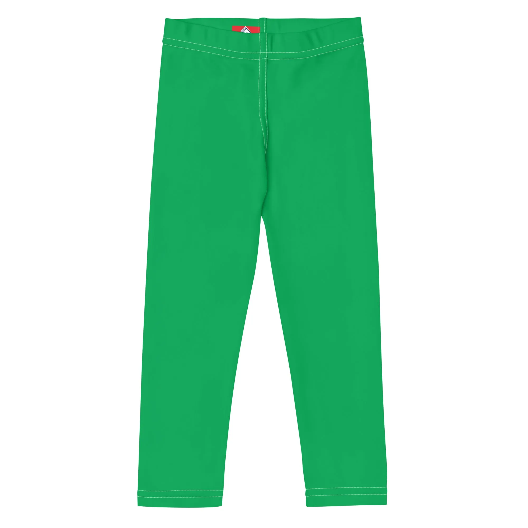 Play Hard, Dress Smart: Solid Color Leggings for Boys - Jade