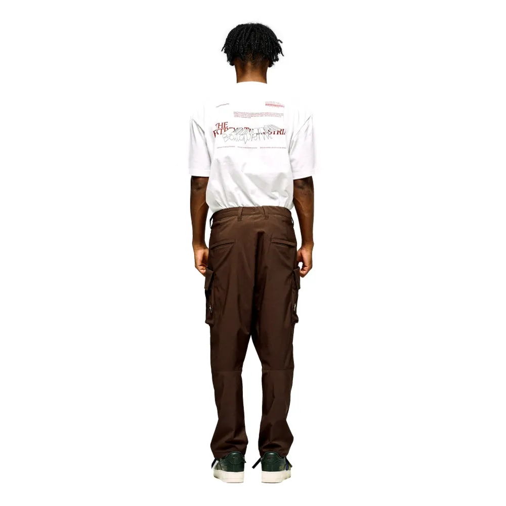 Poliquant THE DEFORMED POCKETS JUNGLE PANTS-BROWN