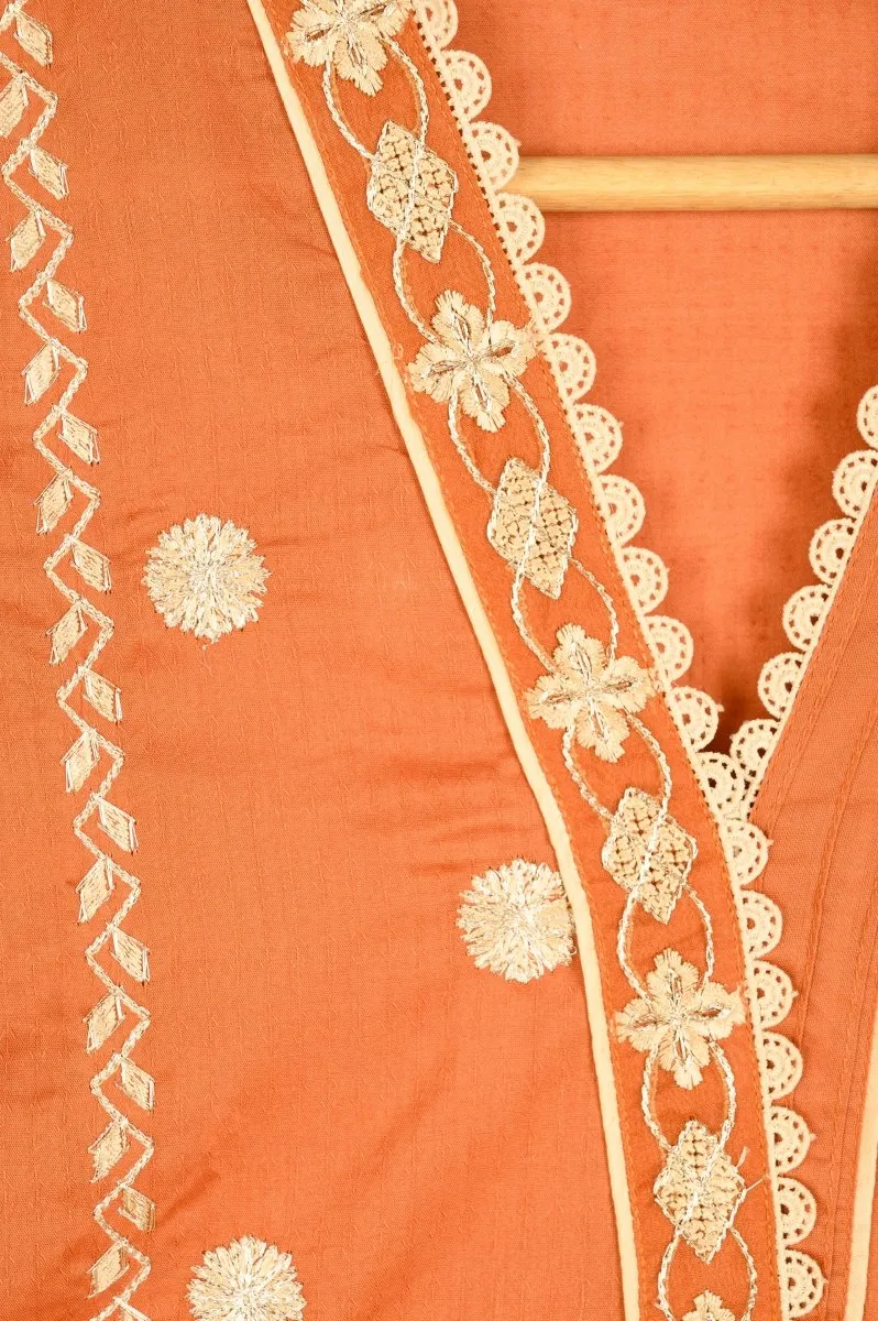 Rang Rasiya Lawn Orange Zest