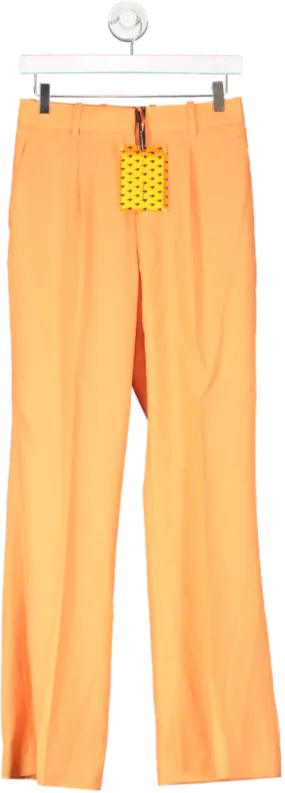 REISS Orange Speed Wide Leg Trouser UK 6