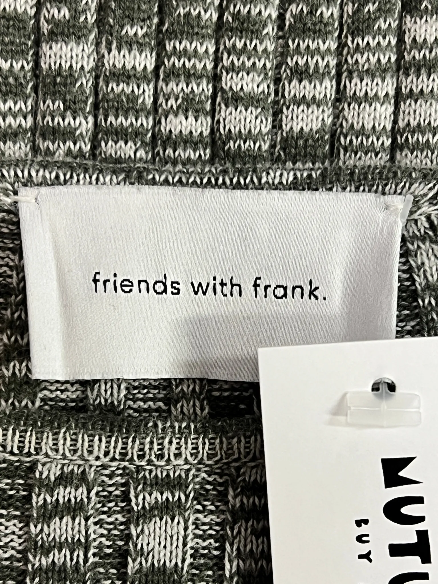 Size L - Friends With Frank Cleo Space Dyed Moss Dress