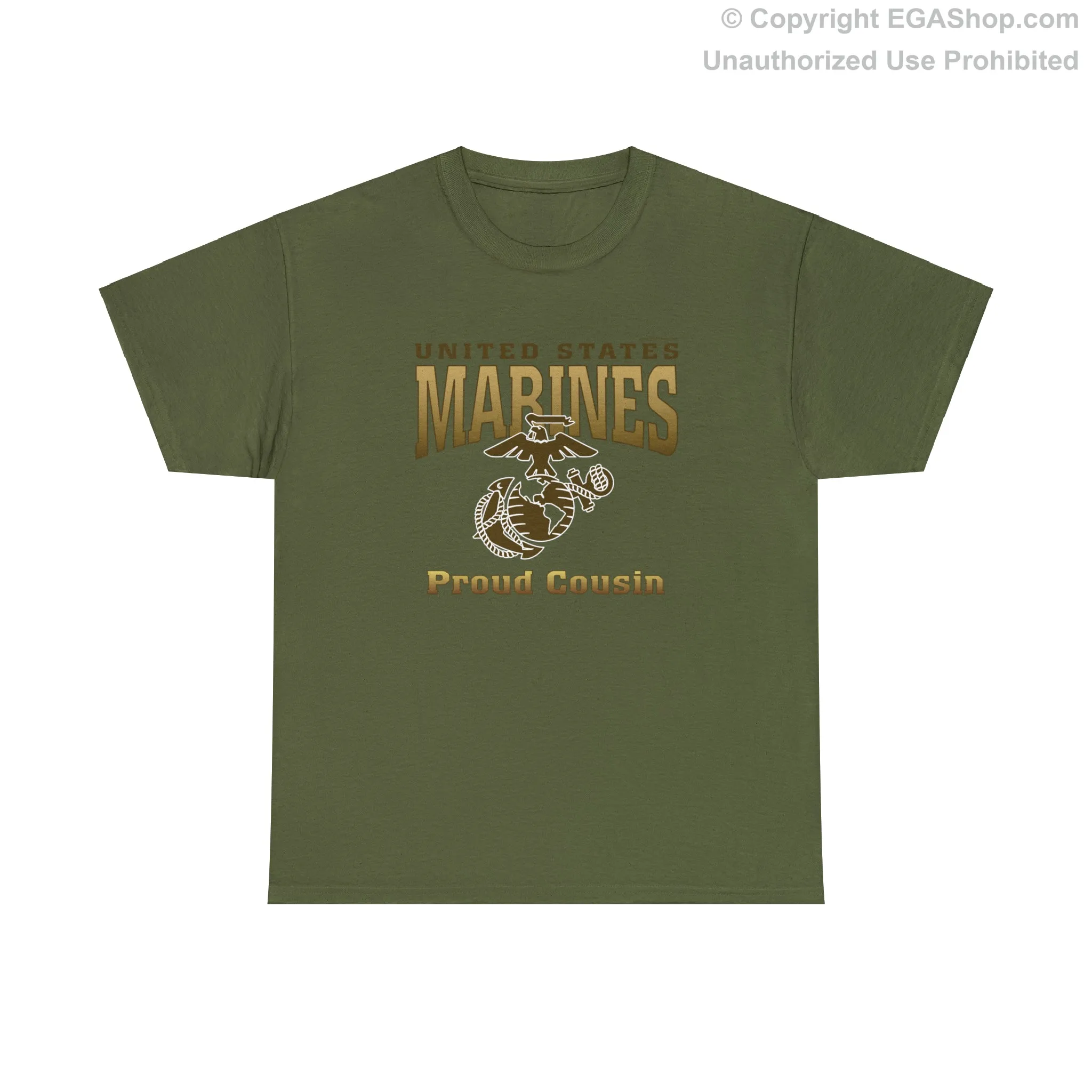 T-Shirt: United States Marines Proud Cousin