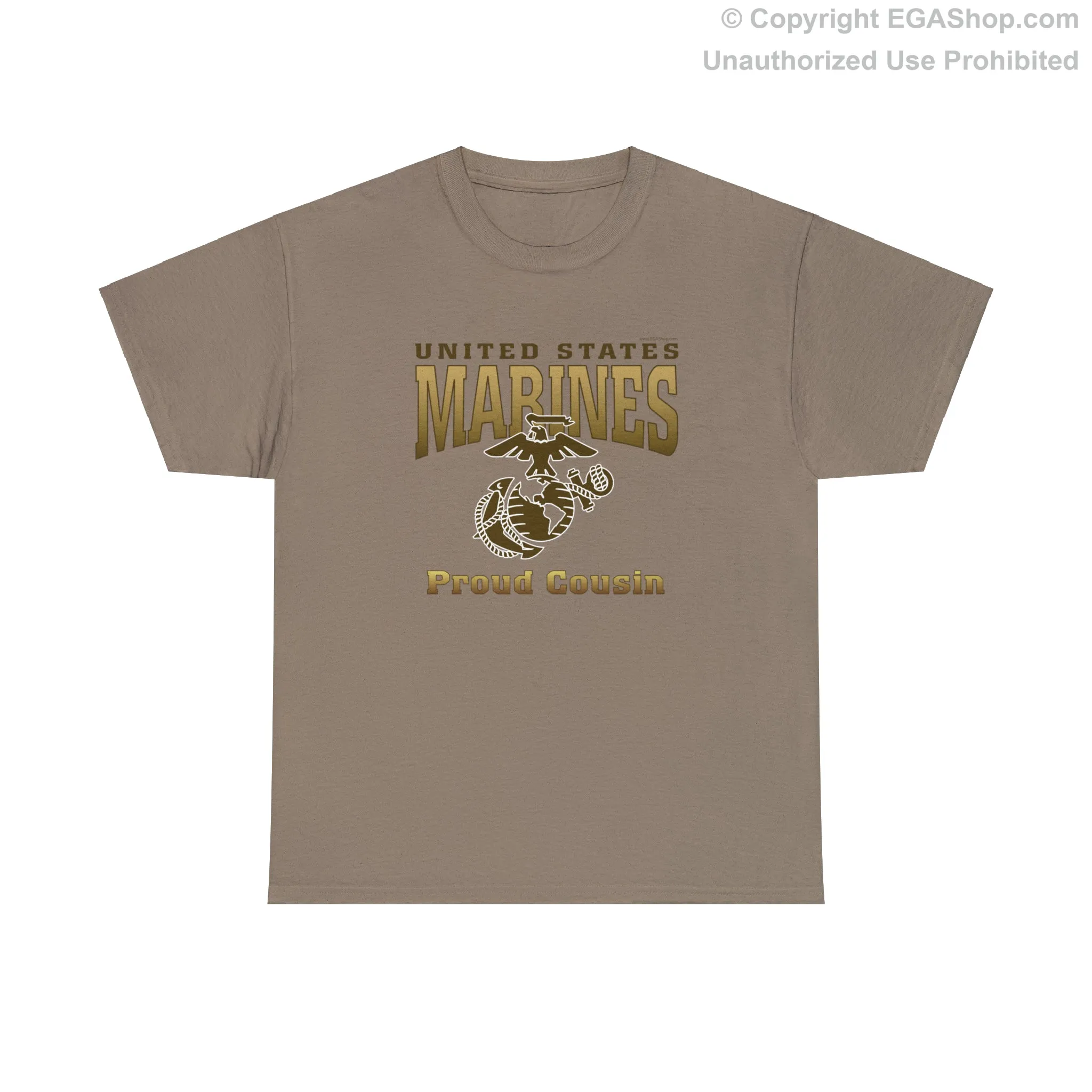 T-Shirt: United States Marines Proud Cousin