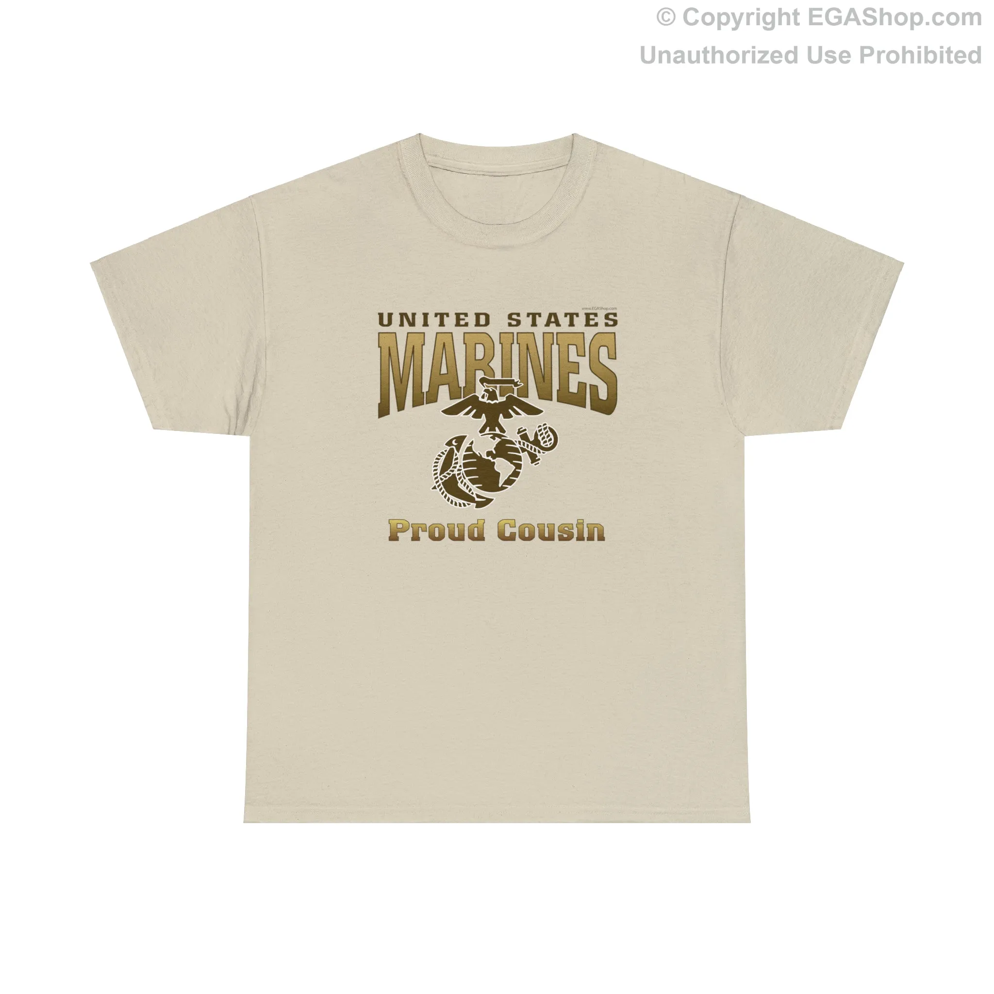 T-Shirt: United States Marines Proud Cousin