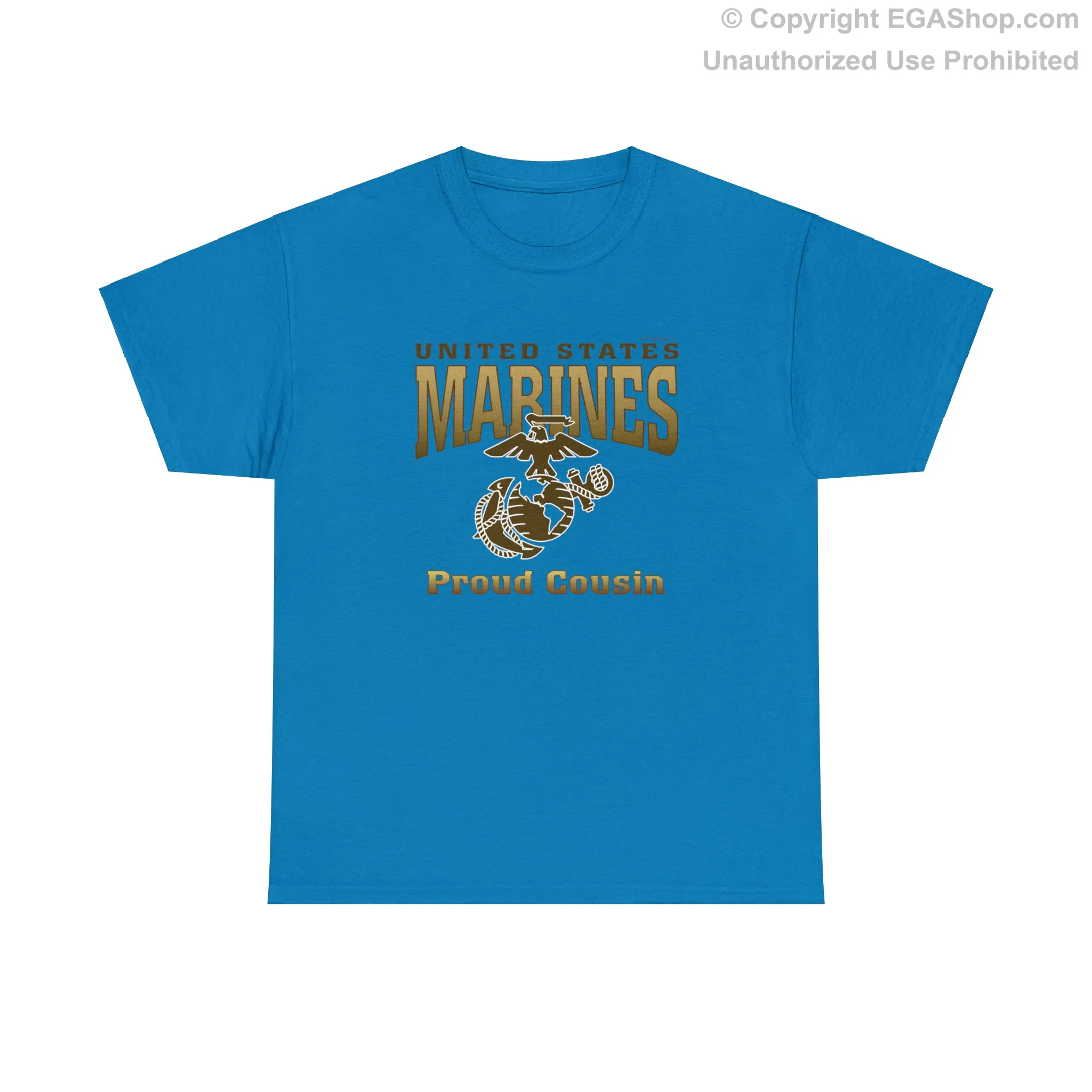 T-Shirt: United States Marines Proud Cousin