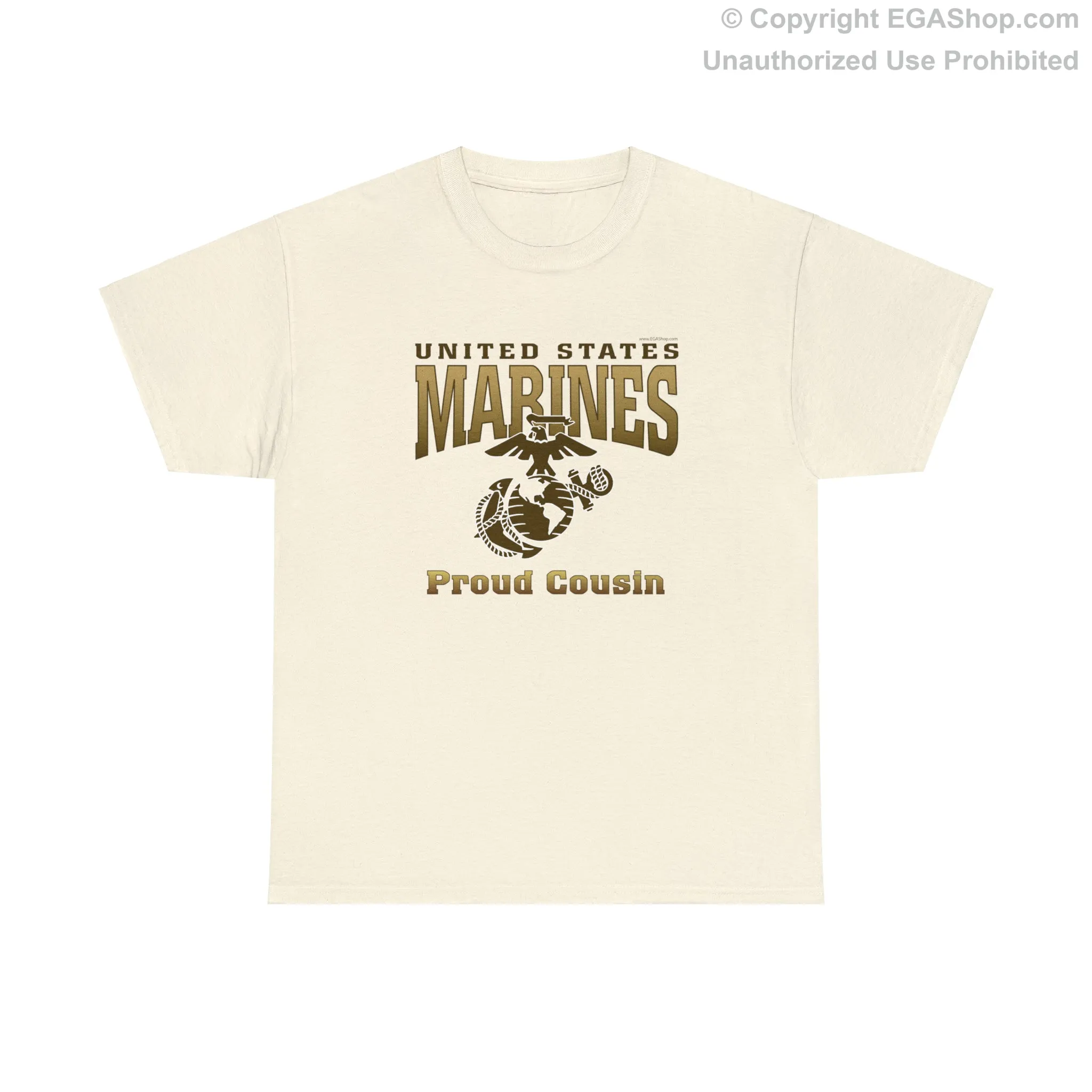 T-Shirt: United States Marines Proud Cousin