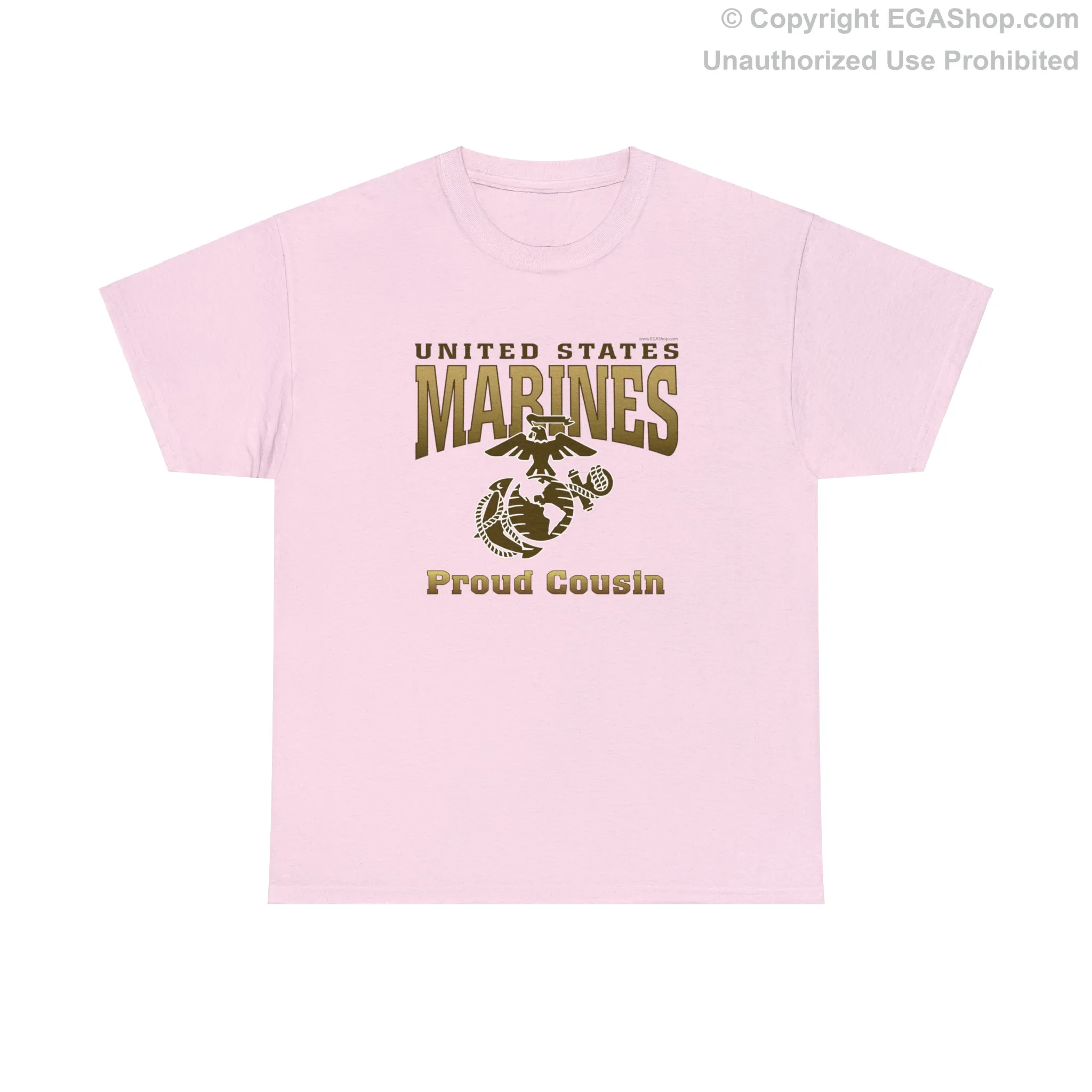 T-Shirt: United States Marines Proud Cousin