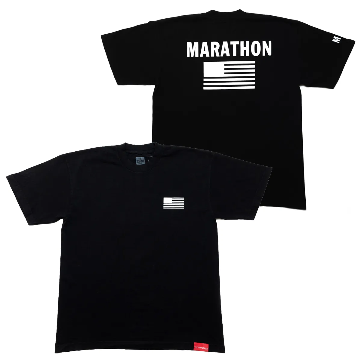 TMC Color Block Flag T-shirt - Black/White