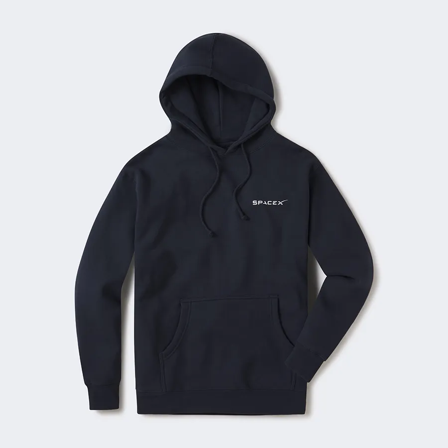 Unisex SpaceX Pullover Hoodie - Navy