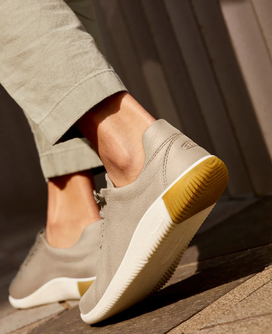 Women's KNX Leather Sneaker  |  Safari/Star White