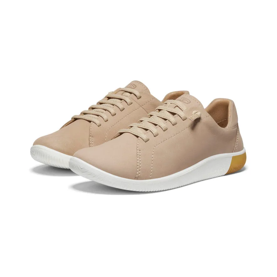 Women's KNX Leather Sneaker  |  Safari/Star White